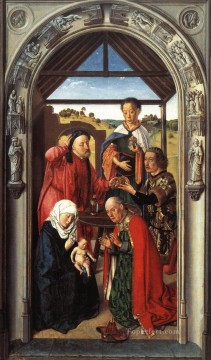  Magi Painting - Adoration Of The Magi Netherlandish Dirk Bouts